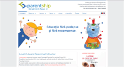 Desktop Screenshot of parentship.ro